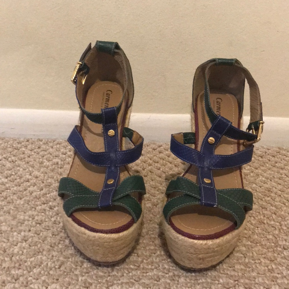 Carmen Steffens wedges.